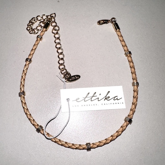 Ettika Braided Choker Necklace - Picture 1 of 4